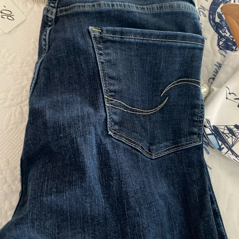 Levi's Blue Straight Jeans Classic Indigo - Picture 7 of 11